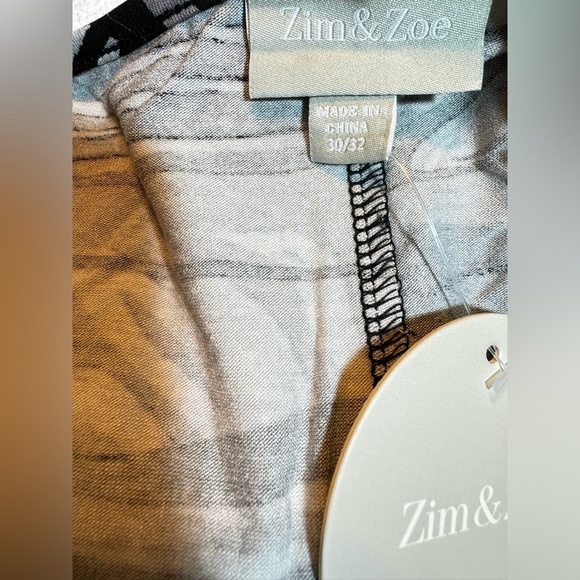 Zim & Zoe Monet Drape Dress size 30W/32W - Picture 6 of 9